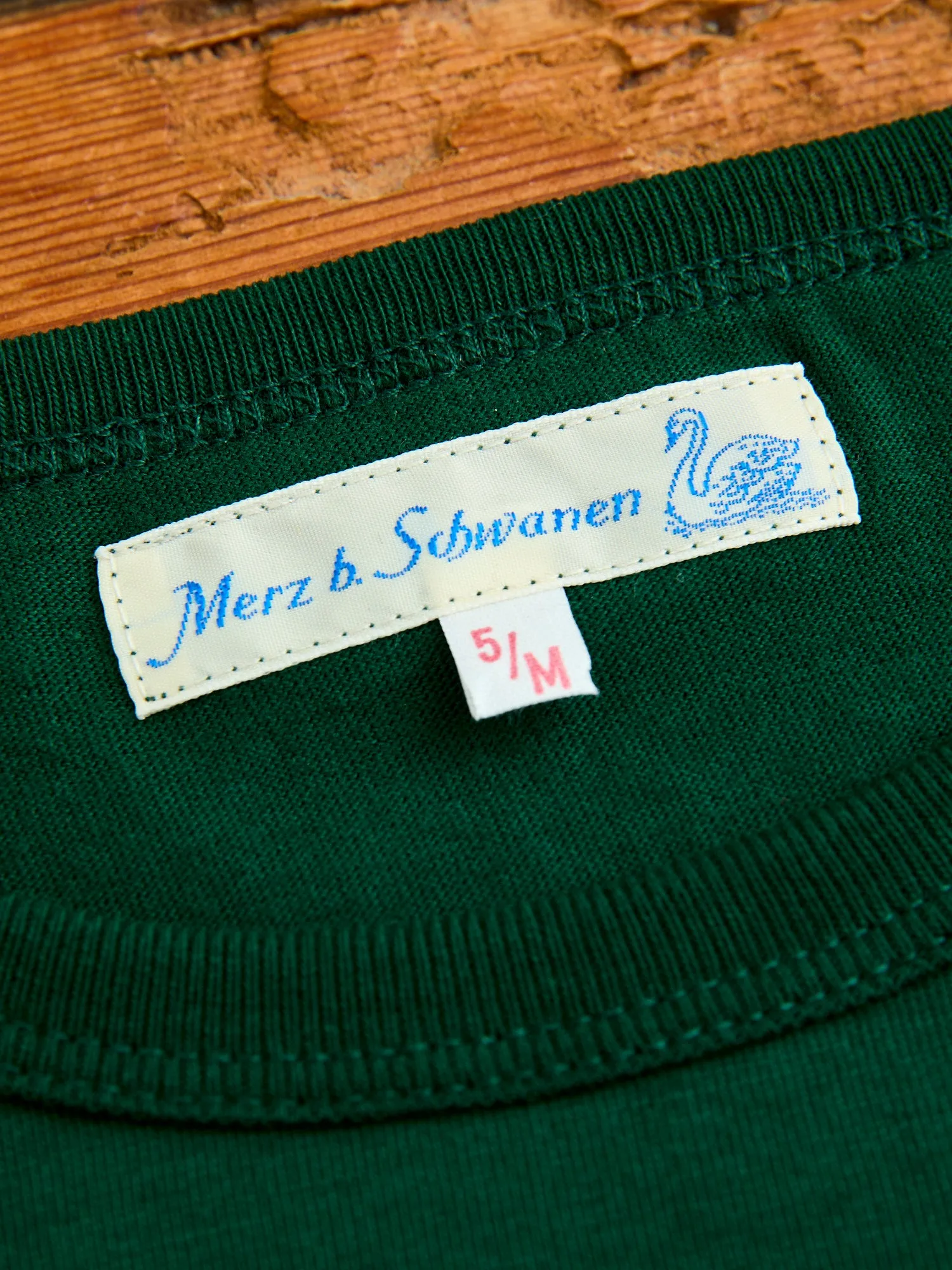 1950s "Good Originals" 5.5oz Loopwheel T-Shirt in Classic Green