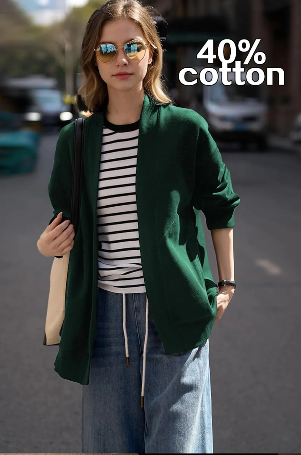 2025 Spring Streetwear Oversized Loose Lightweight Open Front Cardigan Sweaters for Women no Zip Up Casual Hoodies Sweatshirt
