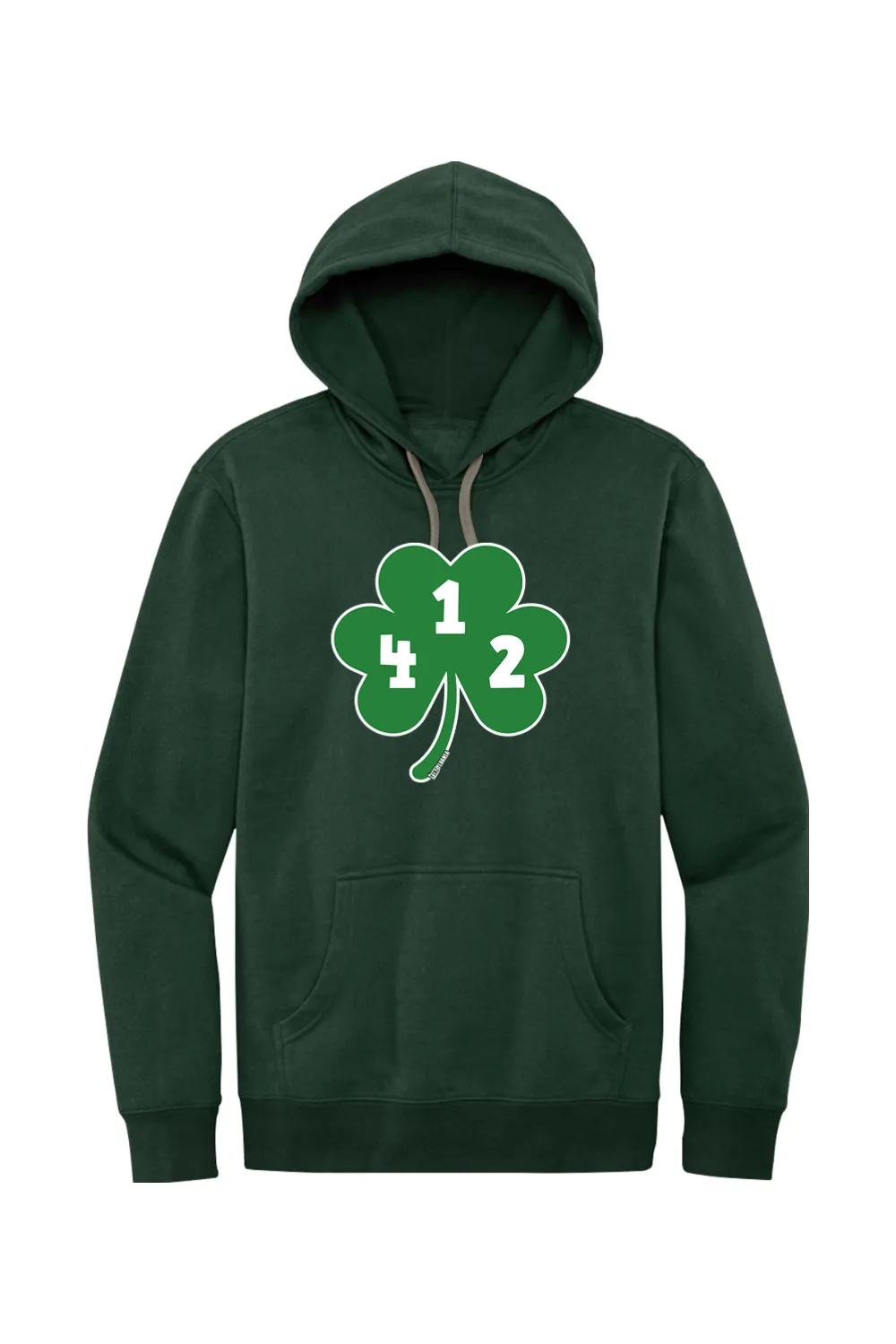 412 Shamrock - Fleece Hoodie