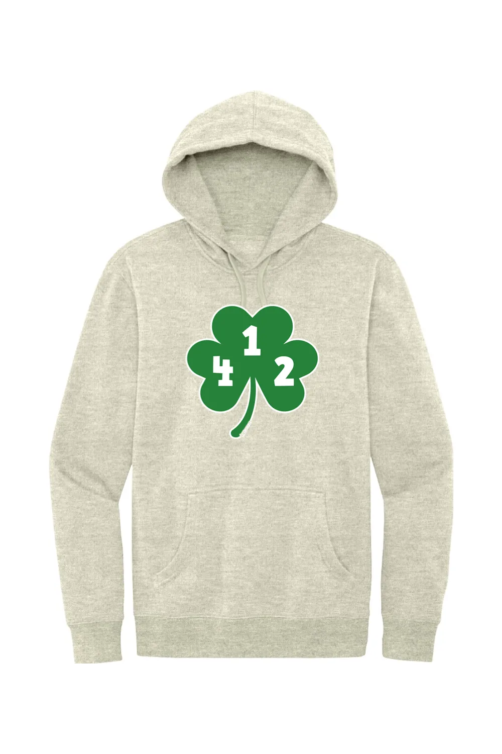 412 Shamrock - Fleece Hoodie