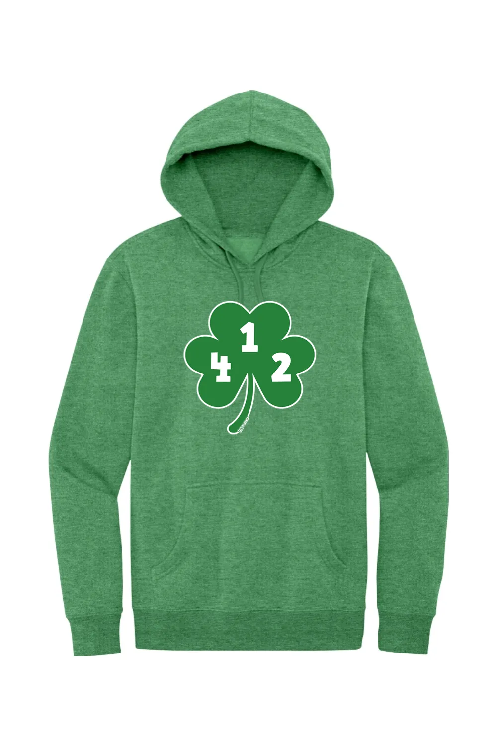 412 Shamrock - Fleece Hoodie
