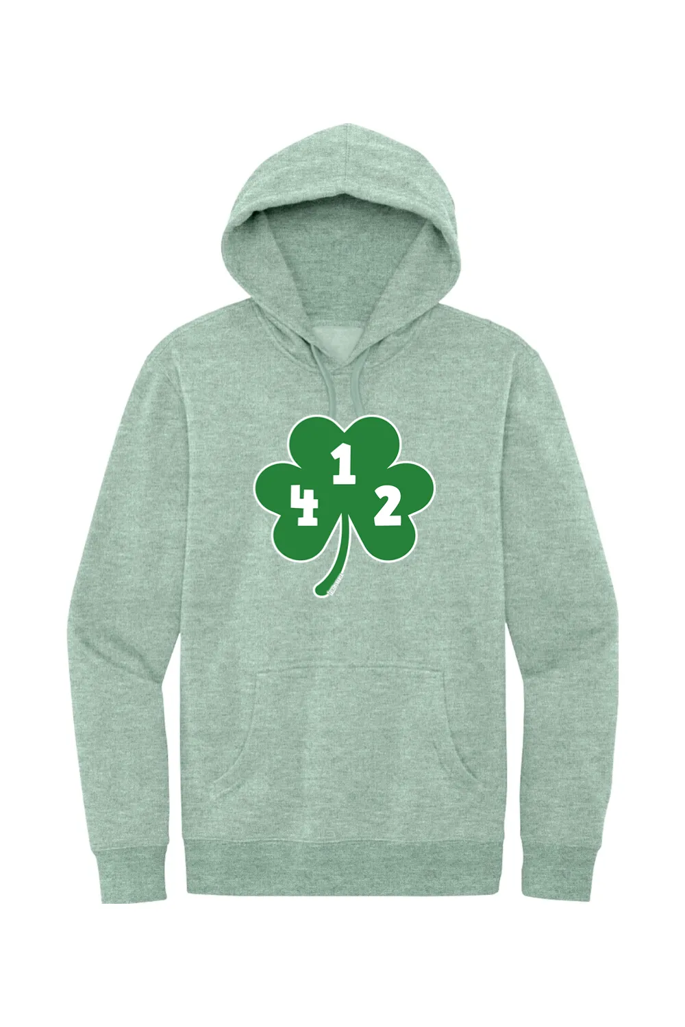 412 Shamrock - Fleece Hoodie