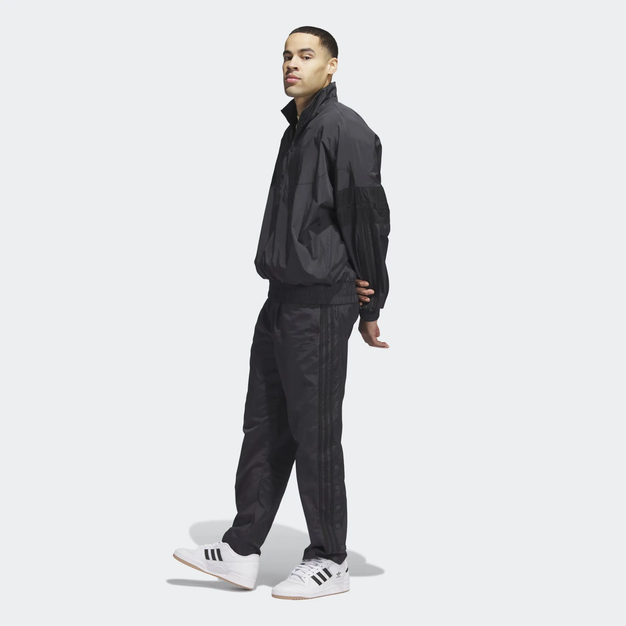 Adidas Originals | WARM-UP BASKETBALL JACKET  { CARBON