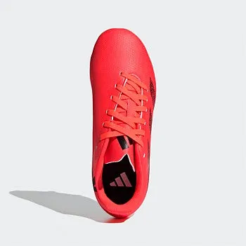 ADIDAS YOUTH RUGBY JUNIOR SG BOOTS - RED/BLACK/WHITE