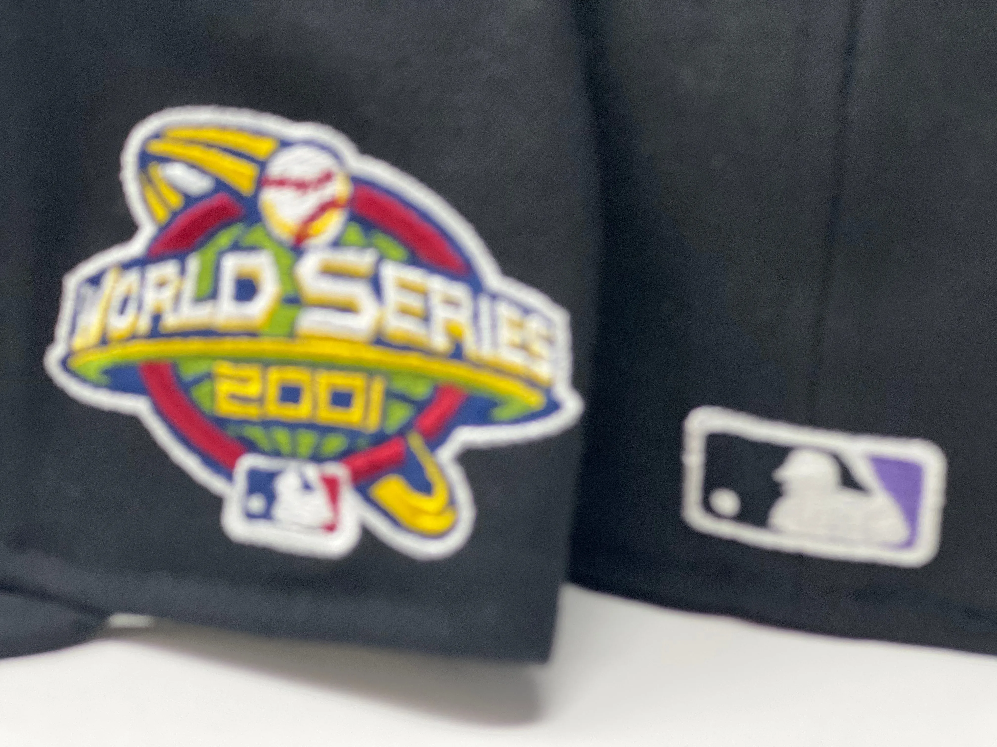Arizona Diamondbacks 2001 World Series Gray Brim New Era Fitted Hat