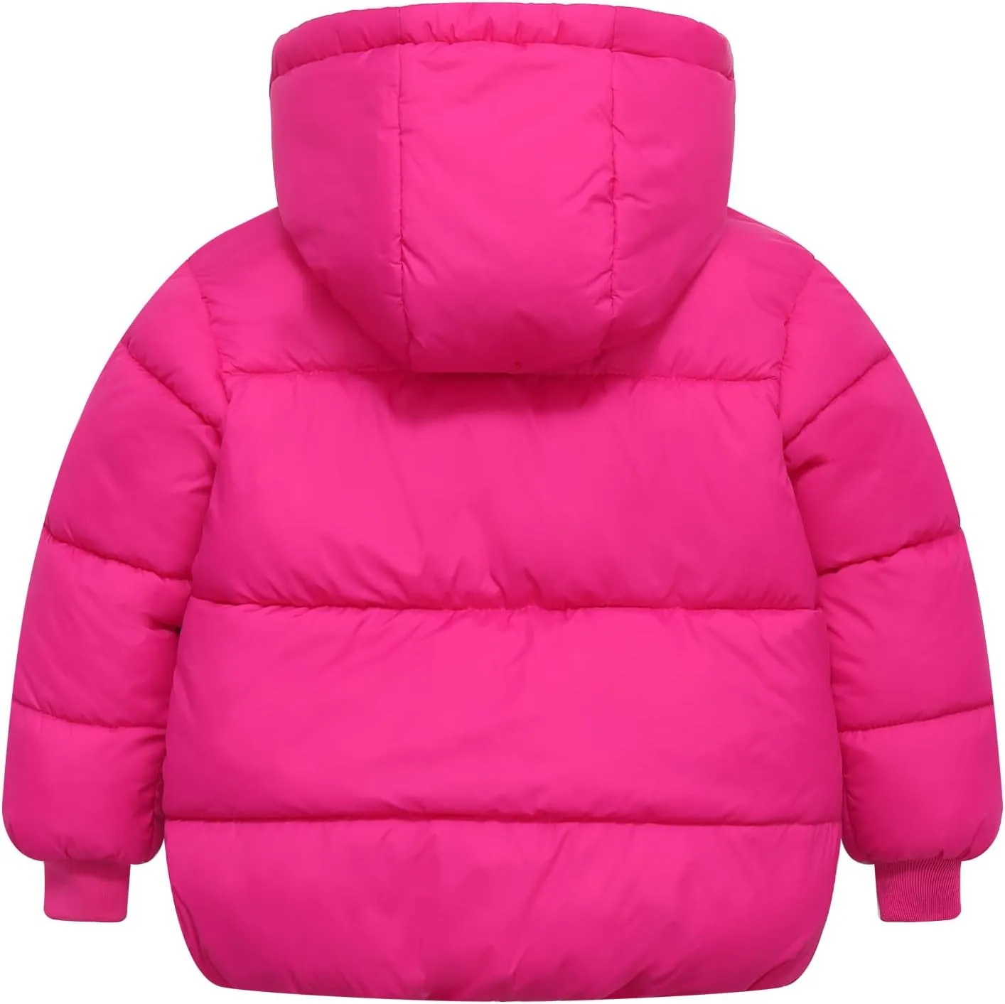 Baby Boys Girls Winter Coats for Toddler Kids Infants Baby Light Puffer Warm Thick Hooded Down Jacket for 2-7 Years