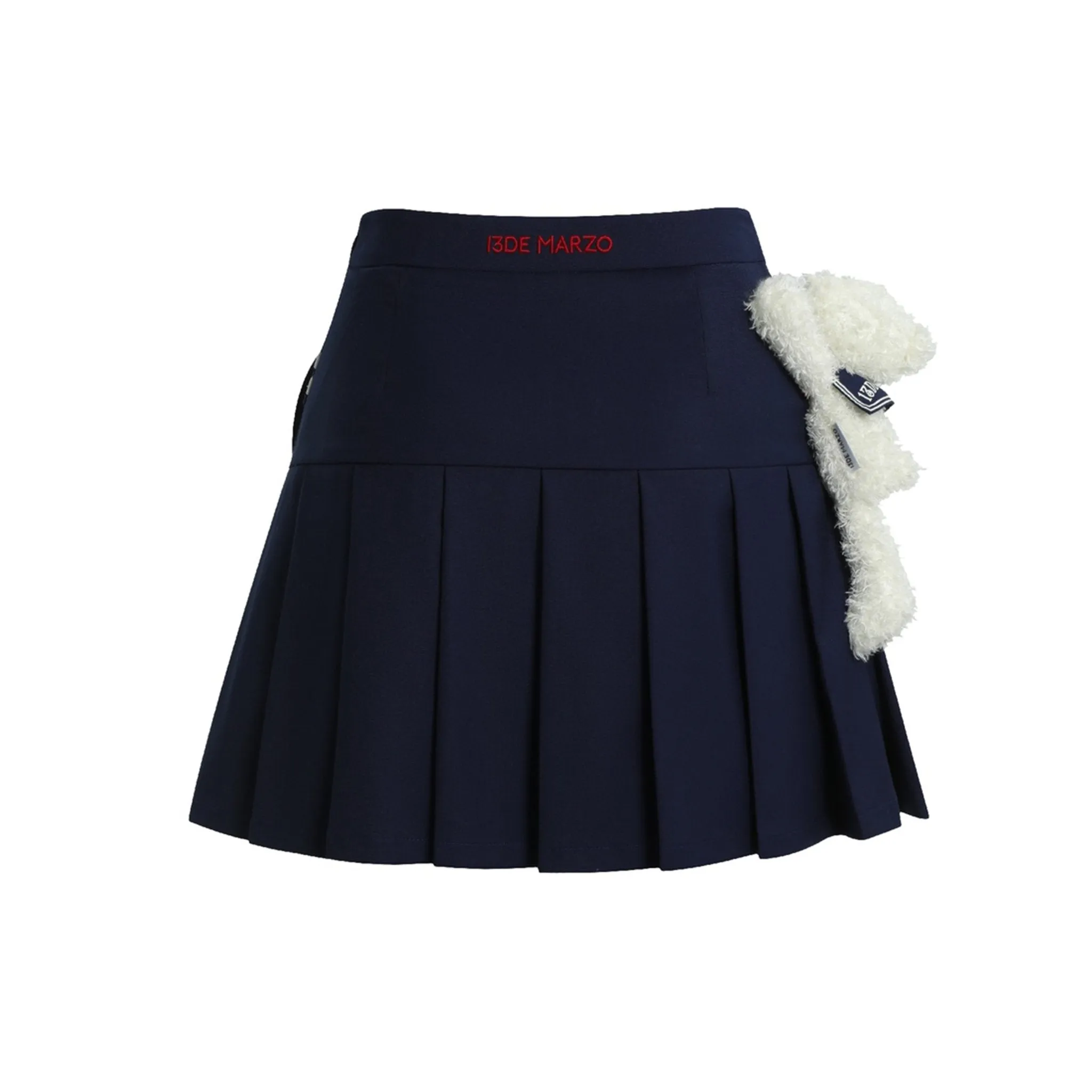 Bear Retro Sailor Dress in Dark Blue