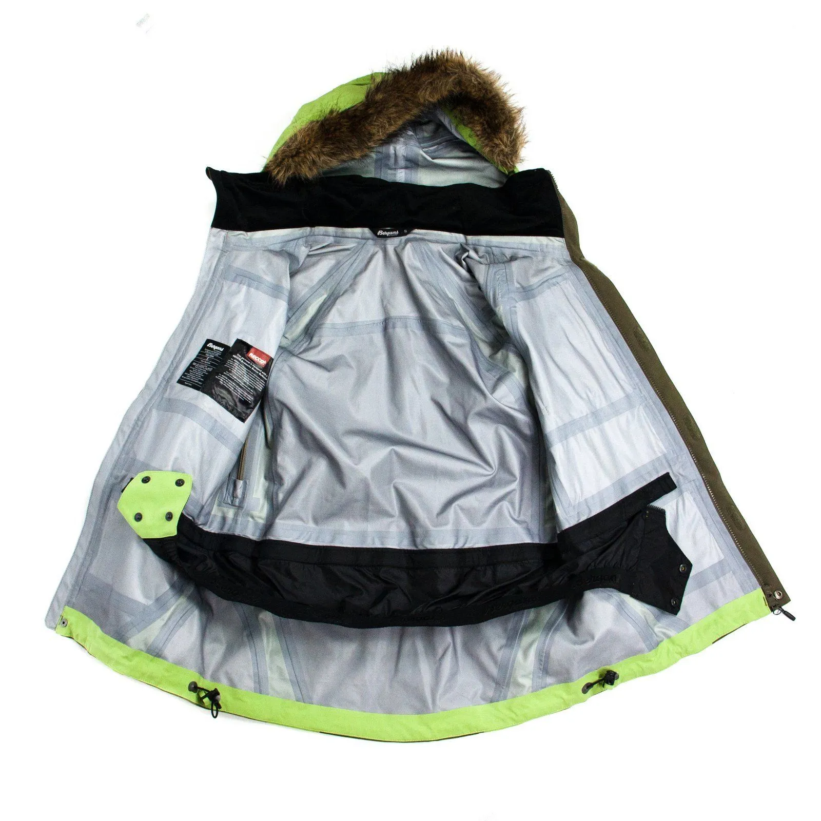 BERGANS OF NORWAY Dermizax Waterproof Hard Shell Jacket SIZE S