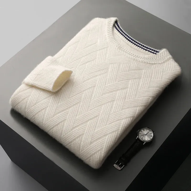 Cashmere Winter O-Neck  Sweater