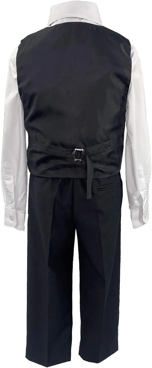 Charcoal Grey Boys Suit,Light Grey Toddler,Ring Bearer,Kids Gray Tuxedo,Communion,Boys' Suits,Trajes para Nios de Vestir