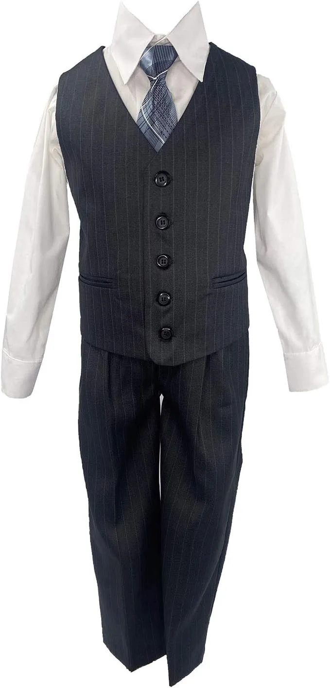 Charcoal Grey Boys Suit,Light Grey Toddler,Ring Bearer,Kids Gray Tuxedo,Communion,Boys' Suits,Trajes para Nios de Vestir