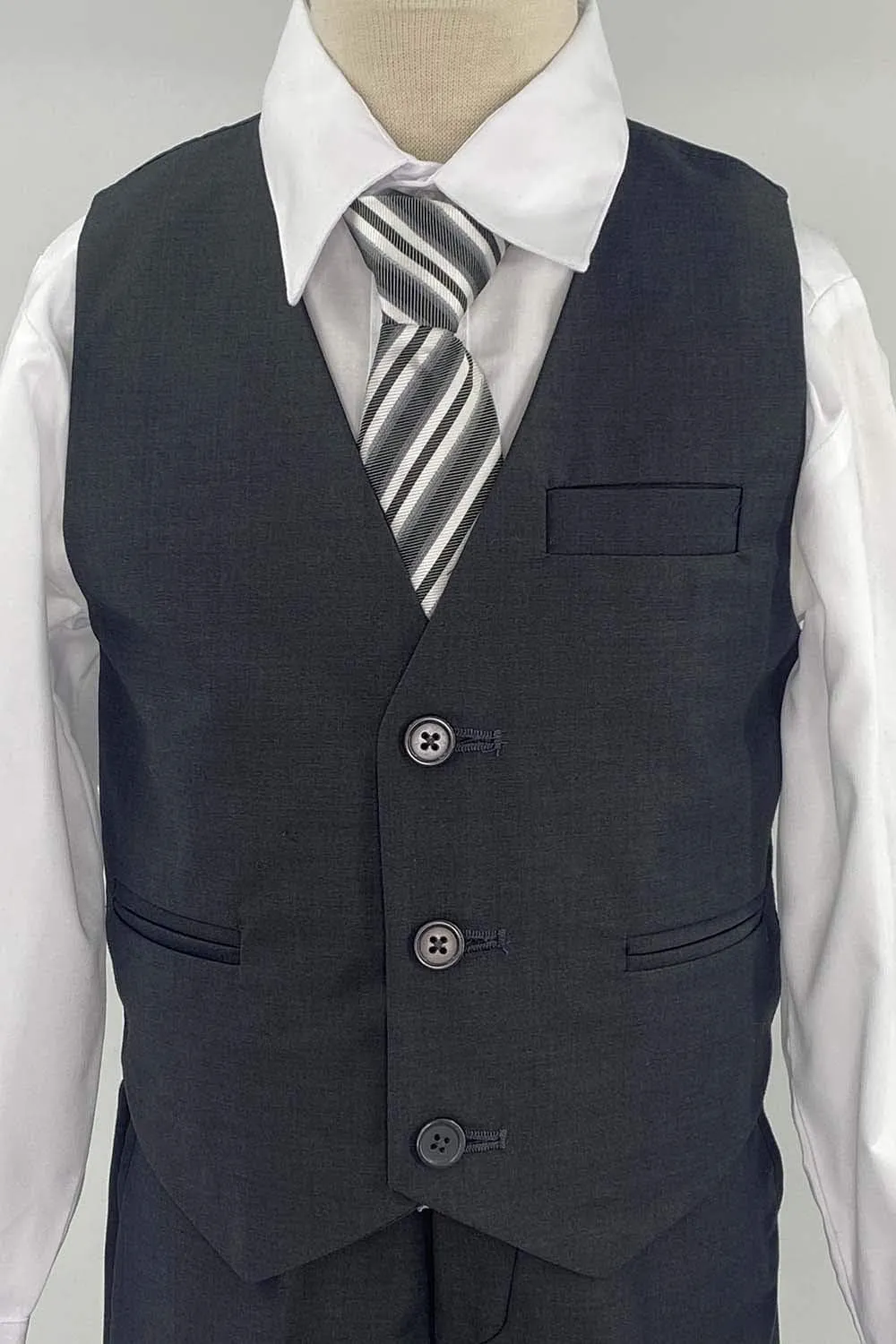 Charcoal Grey Boys Suit,Light Grey Toddler,Ring Bearer,Kids Gray Tuxedo,Communion,Boys' Suits,Trajes para Nios de Vestir