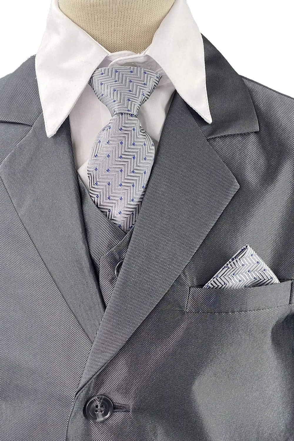 Charcoal Grey Boys Suit,Light Grey Toddler,Ring Bearer,Kids Gray Tuxedo,Communion,Boys' Suits,Trajes para Nios de Vestir