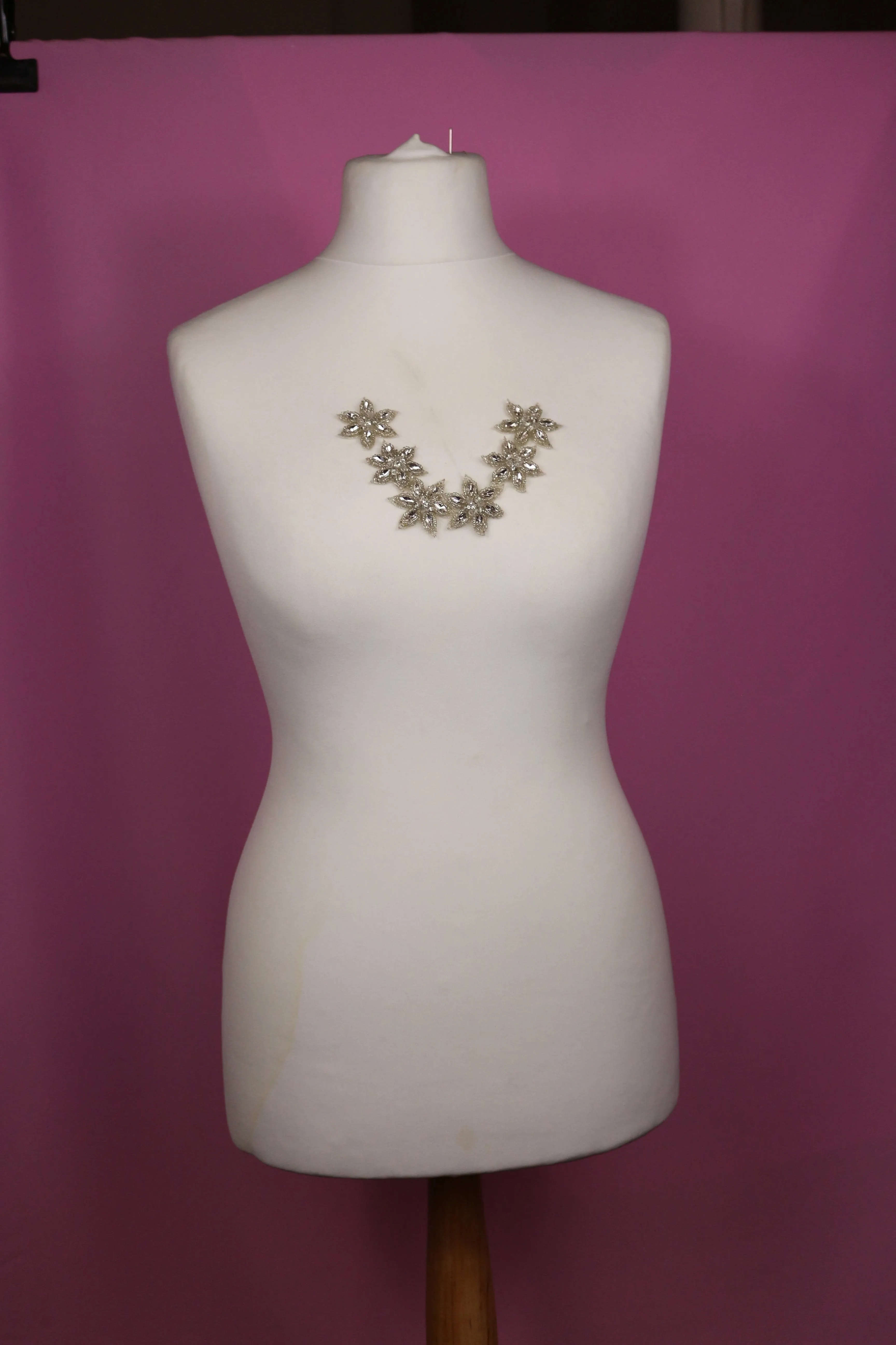 Crystalised Flower Applique - Gravity