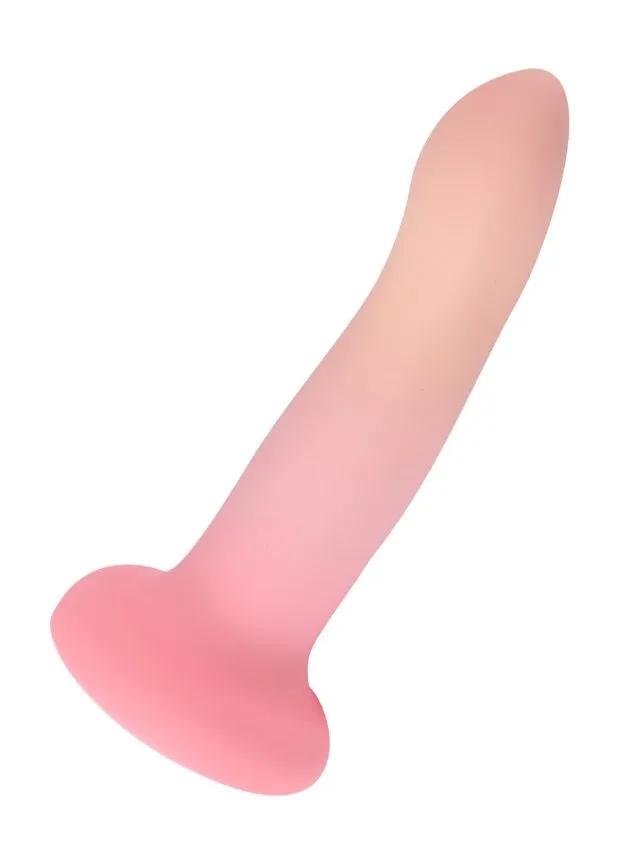 Dilly Hue Gradient Flexible Dildo Pink 16.5 cm