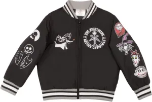 Disney Nightmare Before Christmas Varsity Bomber Jackets for Boys Jack Skellington Coats