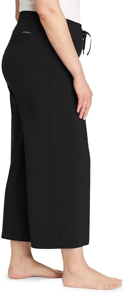 Eddie Bauer Women's Departure Wide-Leg Crop Pants