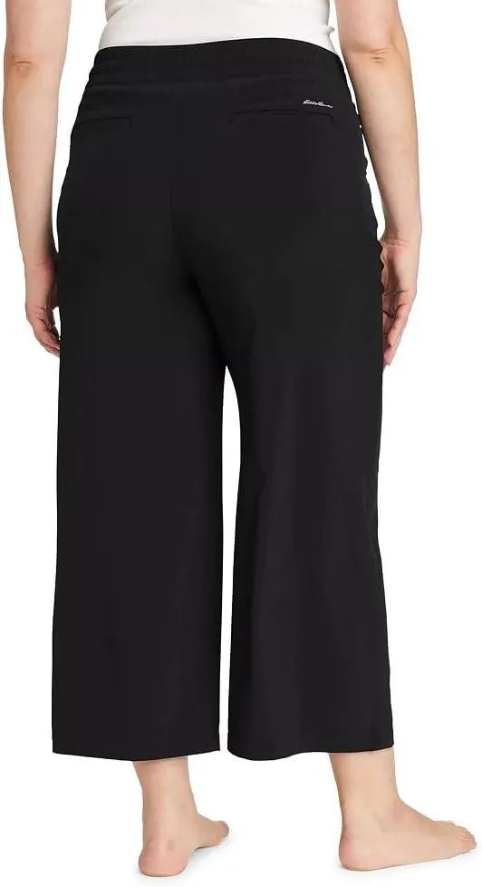 Eddie Bauer Women's Departure Wide-Leg Crop Pants