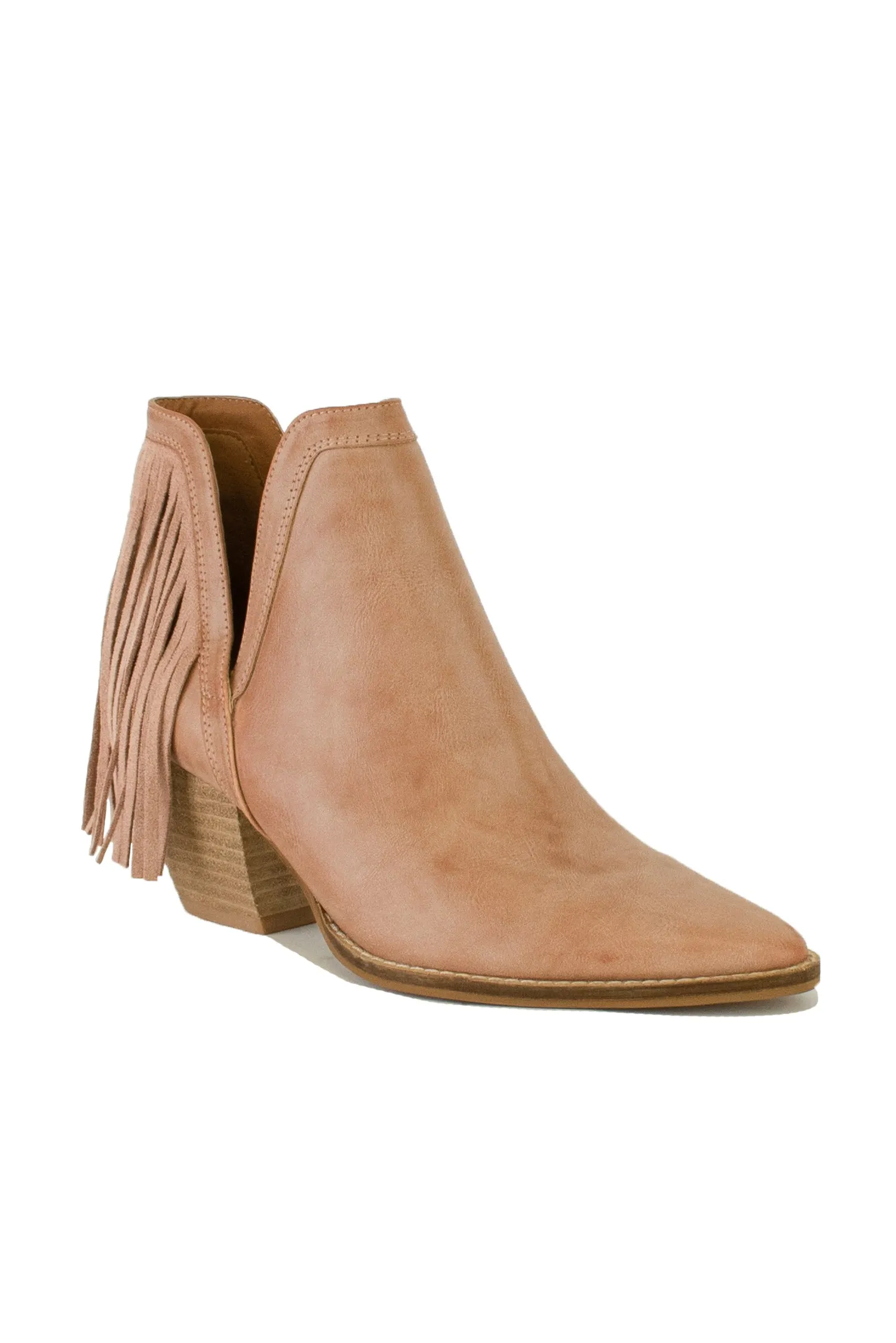 Fringe Western Ankle Boots ARISA-41