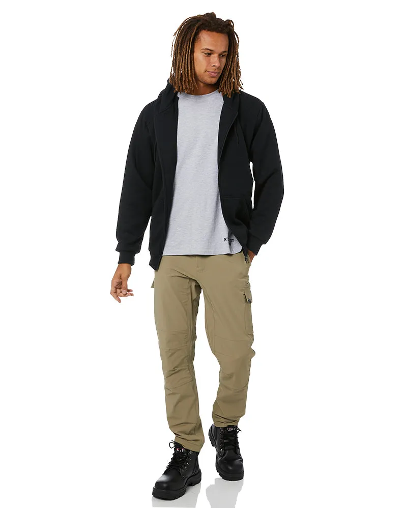 Fueled 2 Zip Up Hoodie - Black