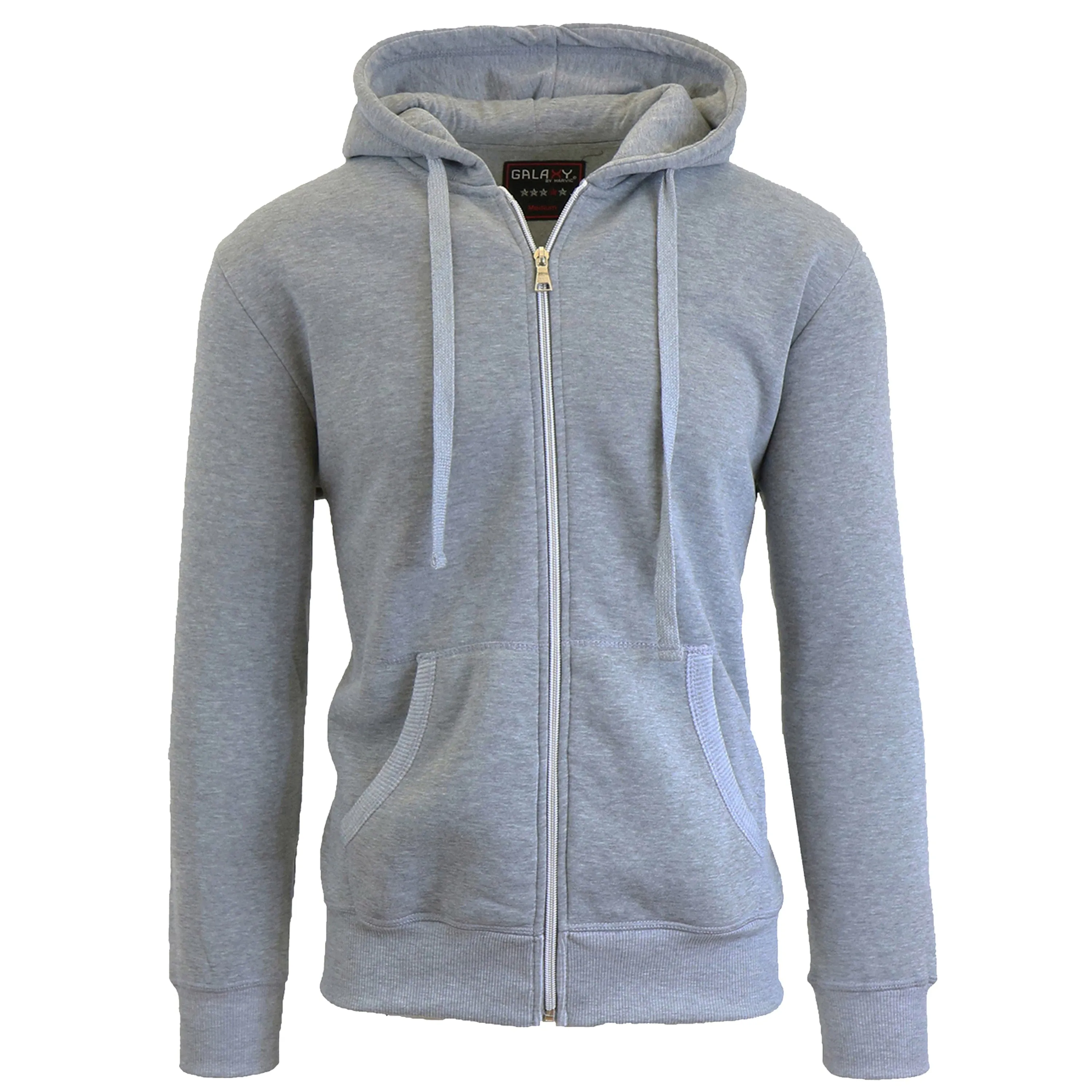 Galaxy By Harvic Boy's Fleece-Lined Zip Hoodie (S-XL)