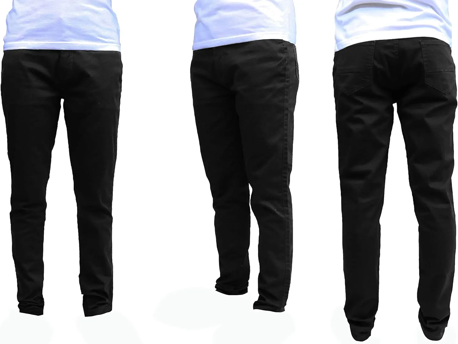 Galaxy by Harvic Slim Fit Men's Stretch Chino Pants