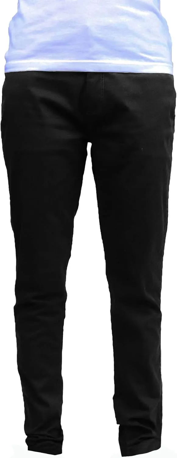 Galaxy by Harvic Slim Fit Men's Stretch Chino Pants
