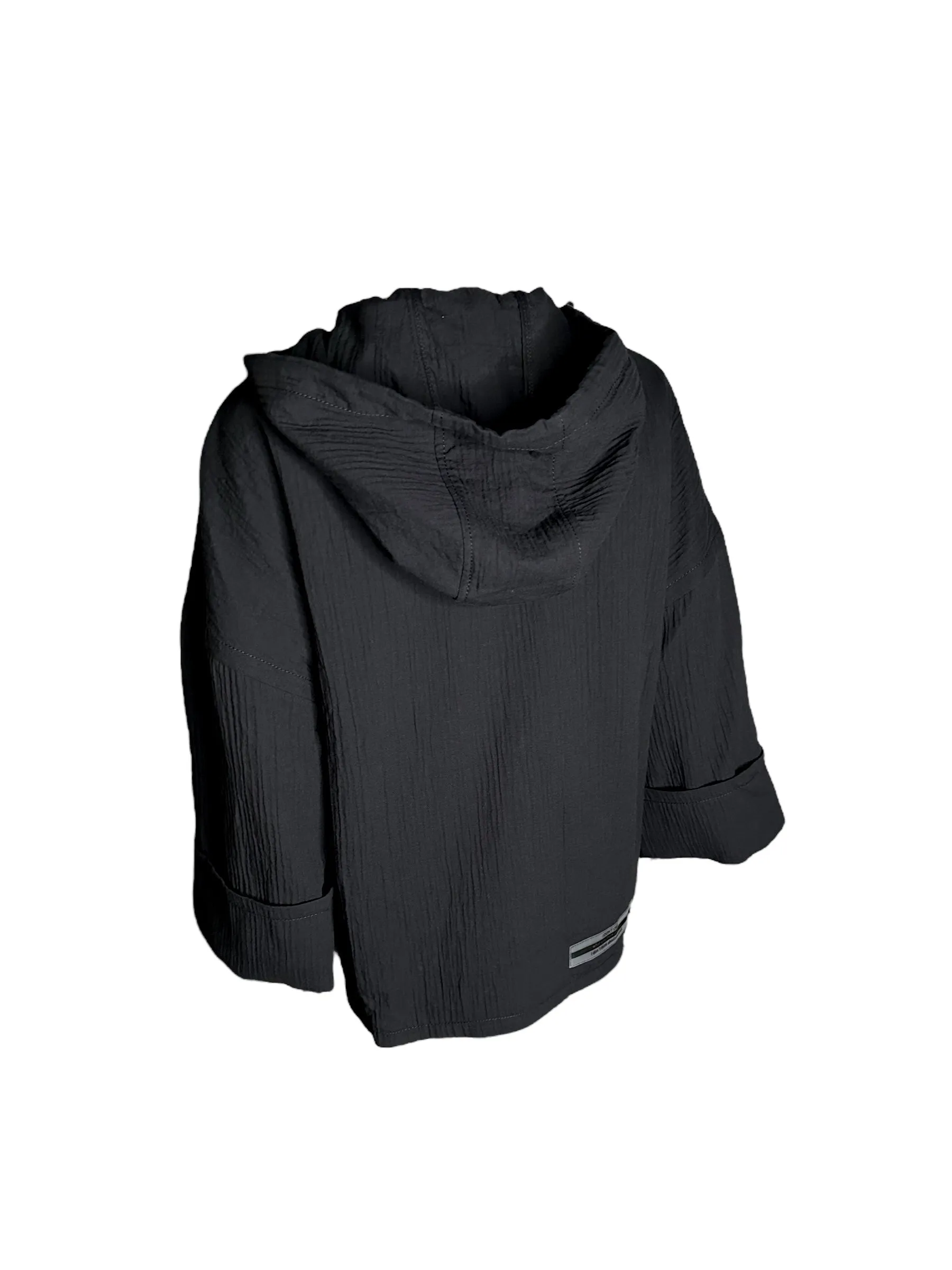 Half -Zip Front Kangaroo Pocket Cotton Hoodie