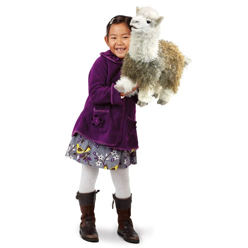 Hand Puppet - Alpaca