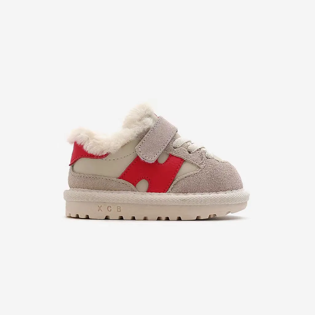 Harvey Winter Plush Baby Sneakers