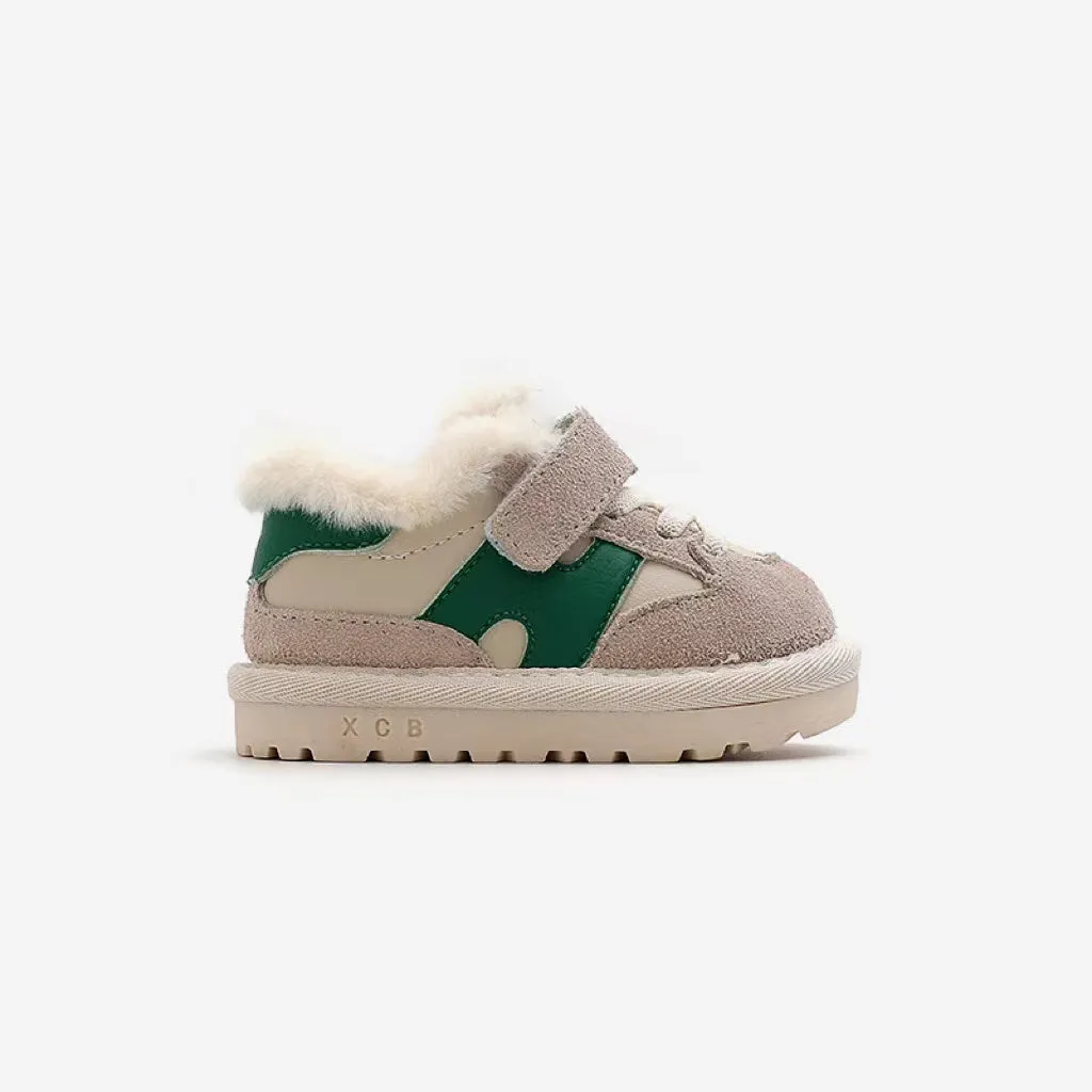 Harvey Winter Plush Baby Sneakers