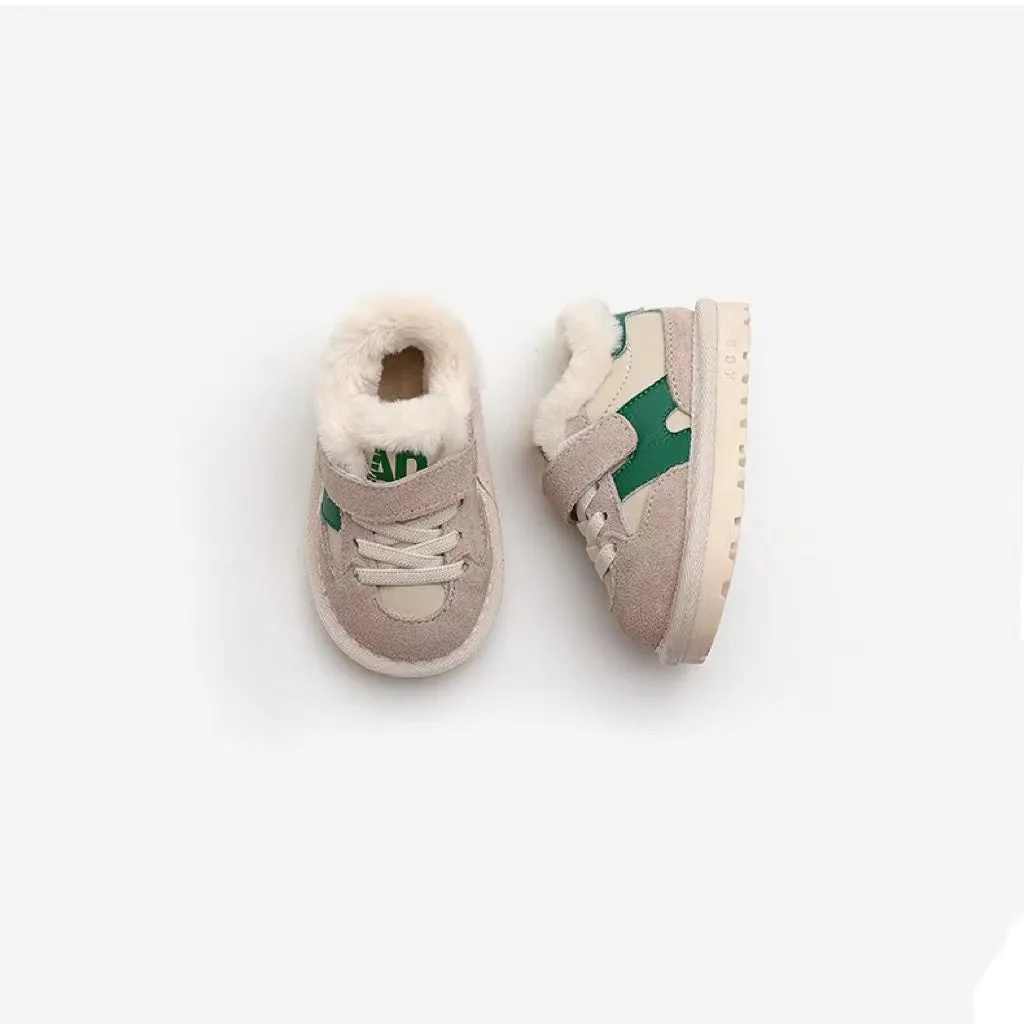 Harvey Winter Plush Baby Sneakers