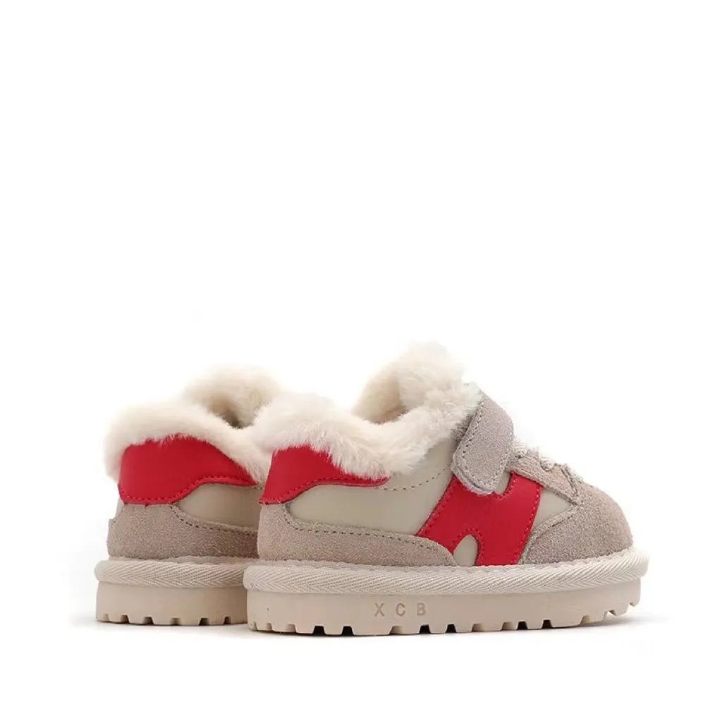Harvey Winter Plush Baby Sneakers