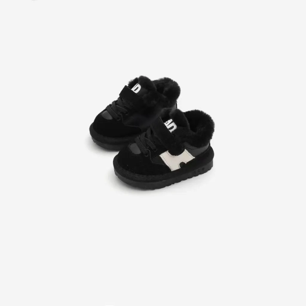 Harvey Winter Plush Baby Sneakers