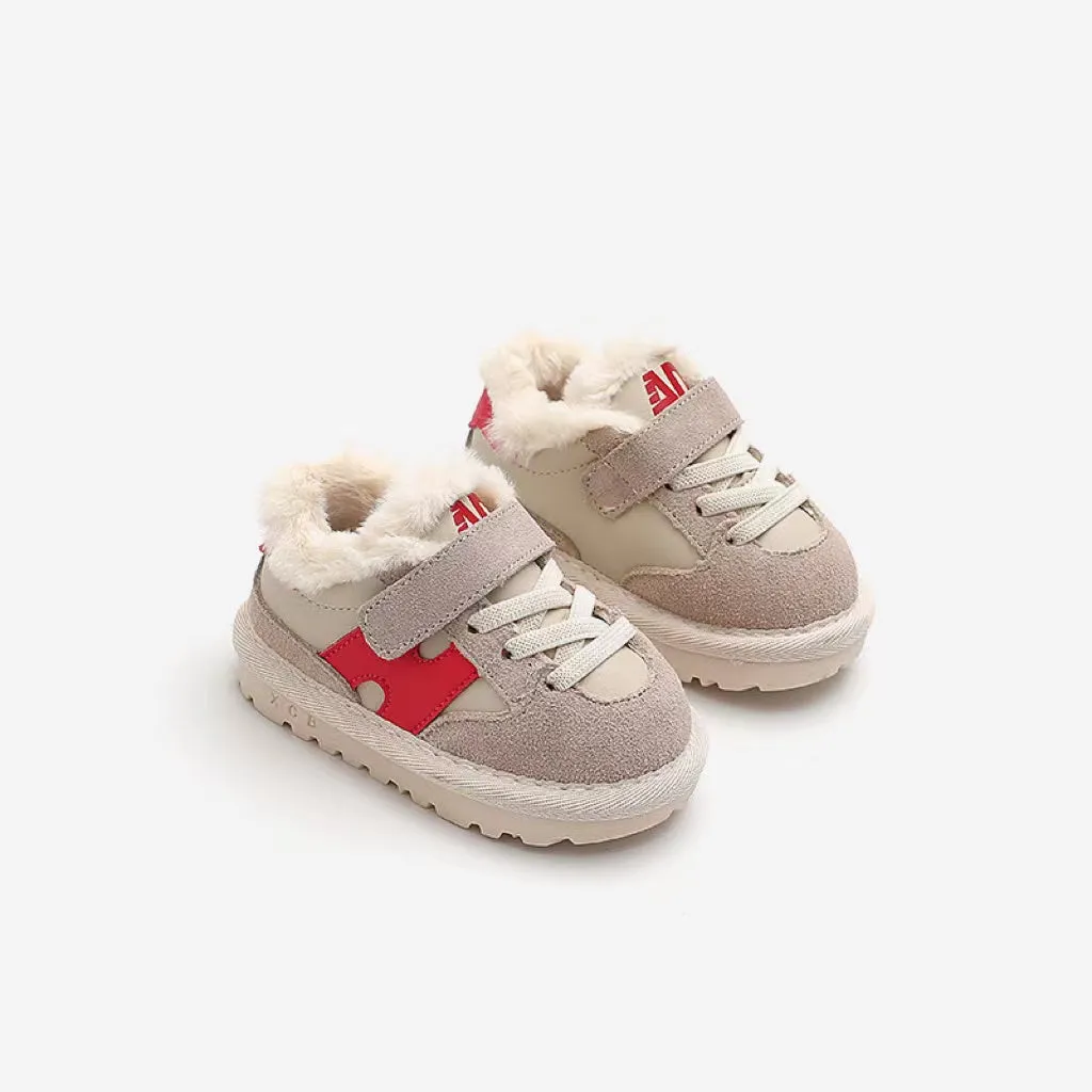 Harvey Winter Plush Baby Sneakers