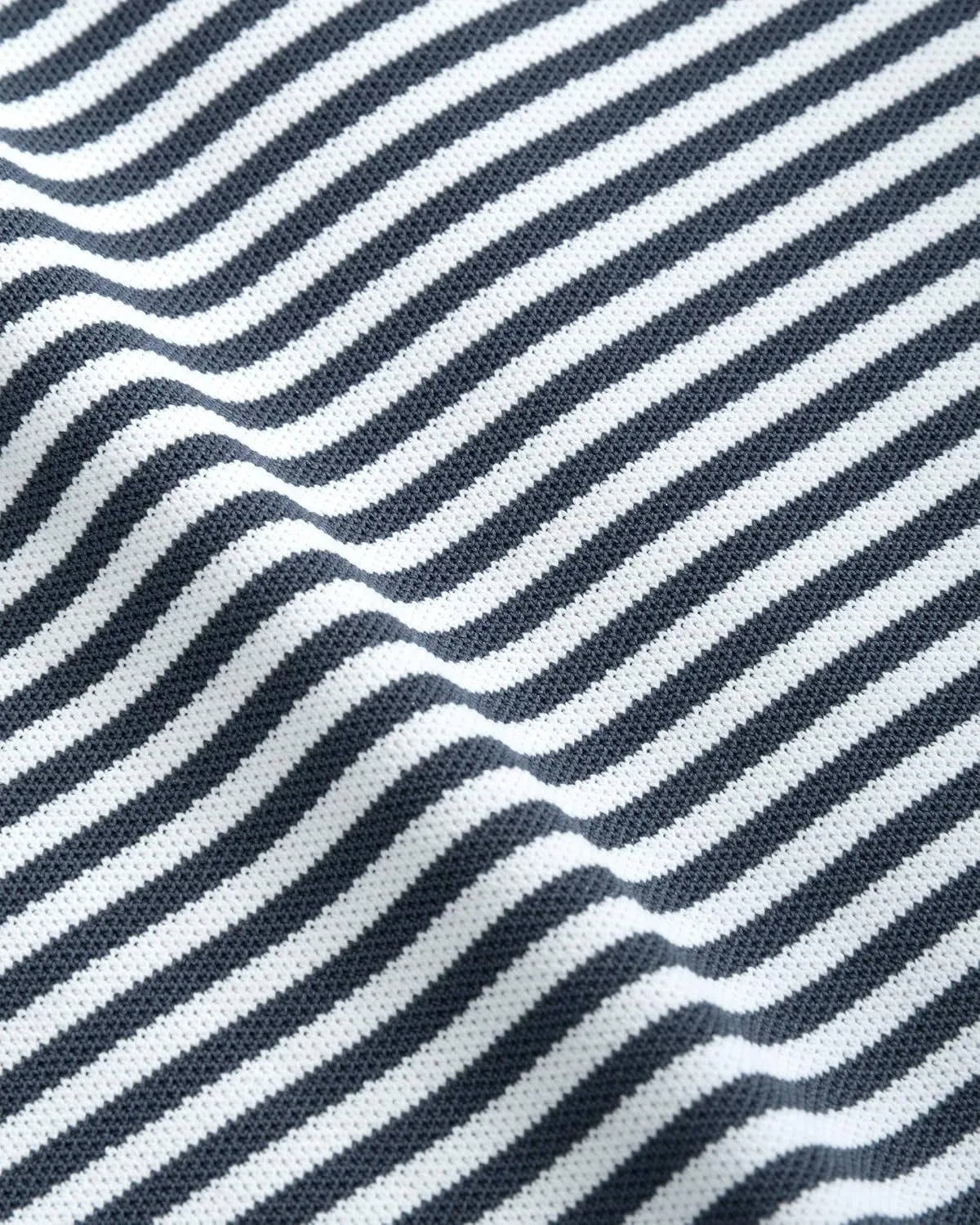 johnnie-O Performance Mesh Polo - Hunter Stripe