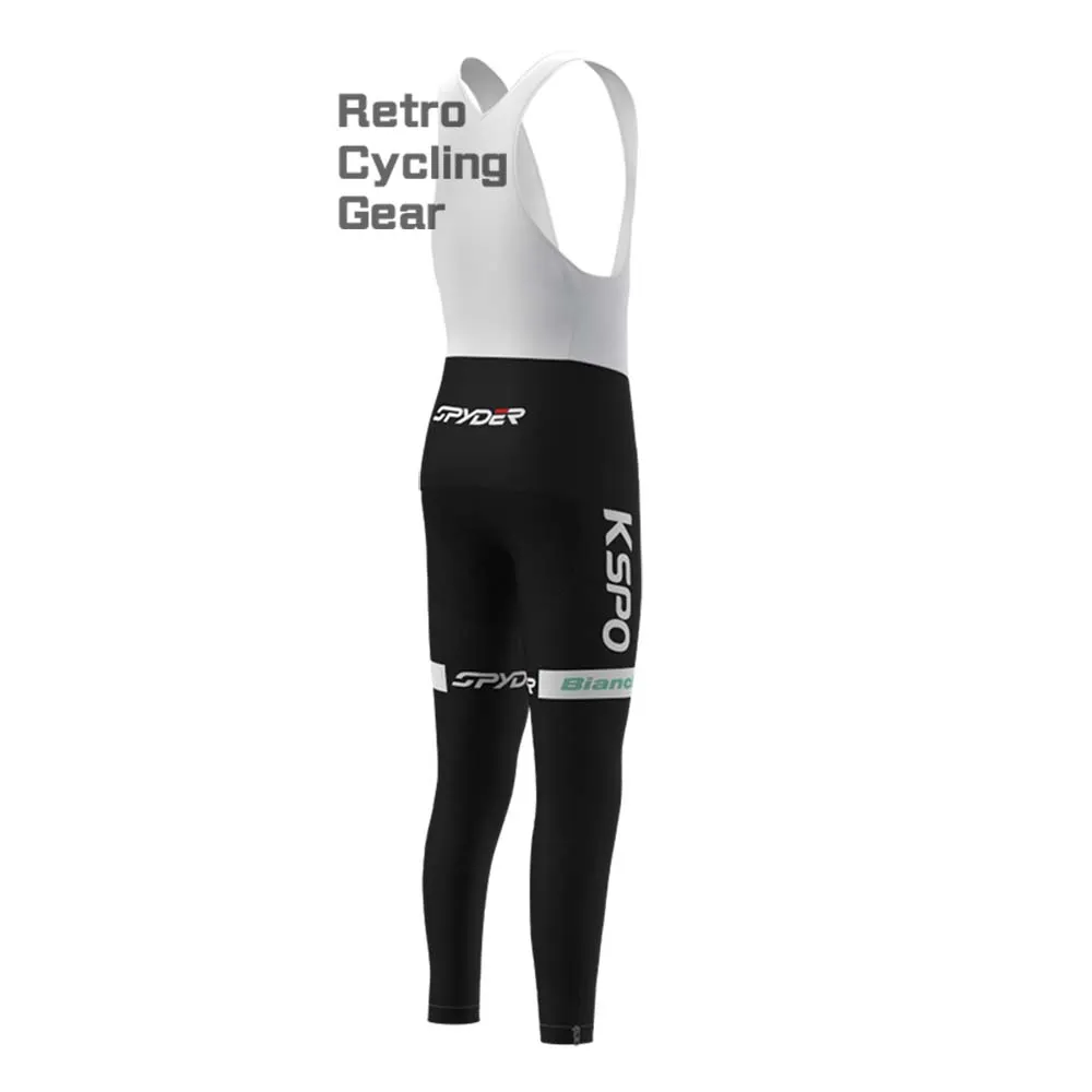 KSPO Bianchi Fleece Retro Long Cycling Kits