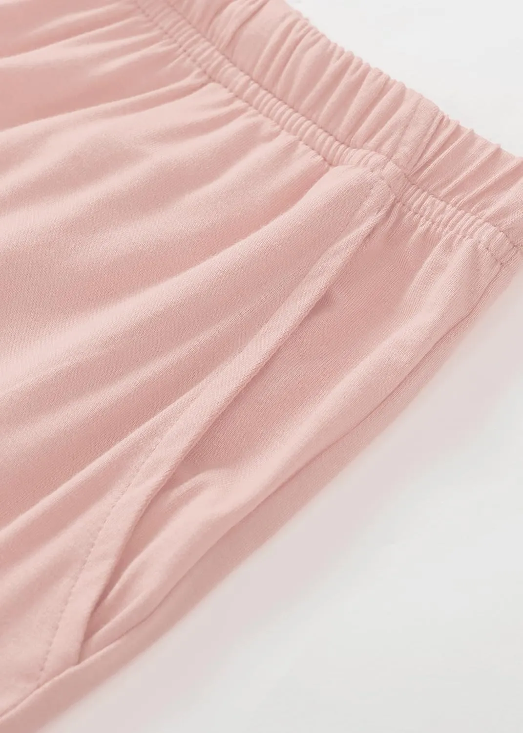 Latuza Women's Viscose Jogger Capri Pajama Lounge Pants