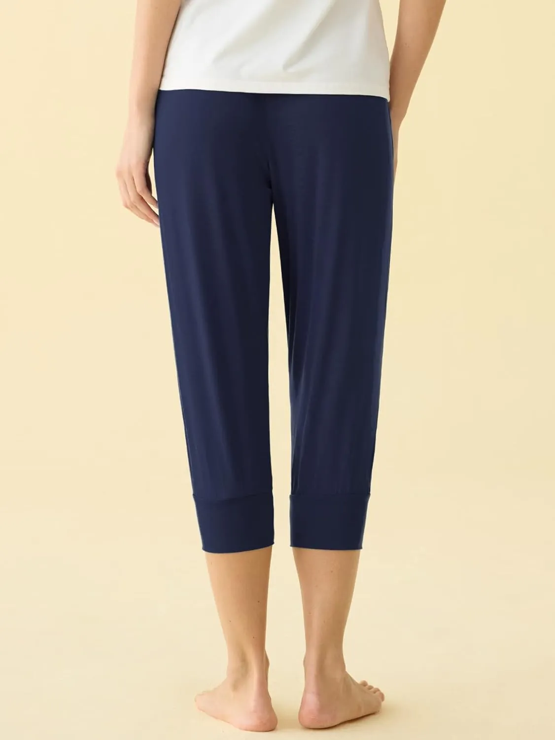 Latuza Women's Viscose Jogger Capri Pajama Lounge Pants