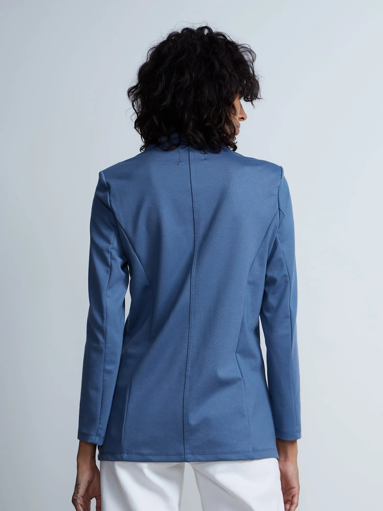 Long Sleeve Ponte Blazer
