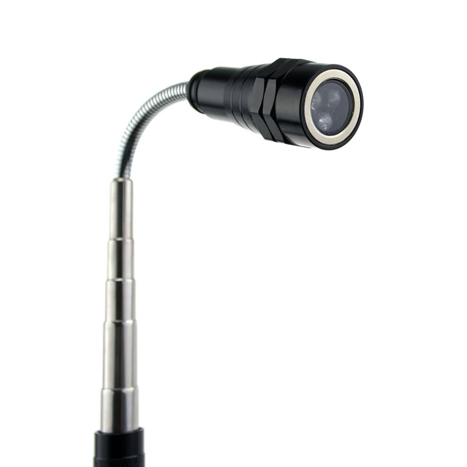 Portable 3 LED Telescopic Flexible Extendable Led Flashlights Torch