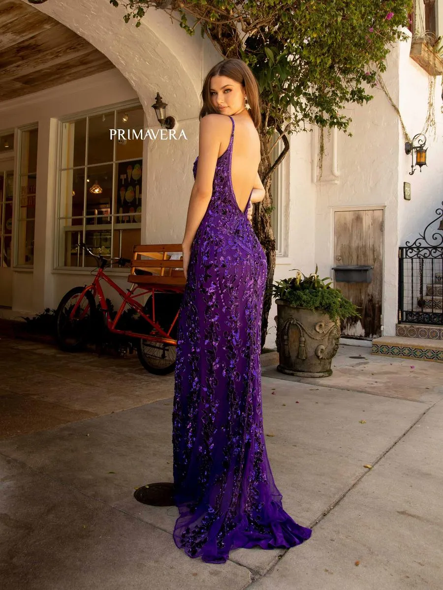Primavera Couture Long Dress 3913