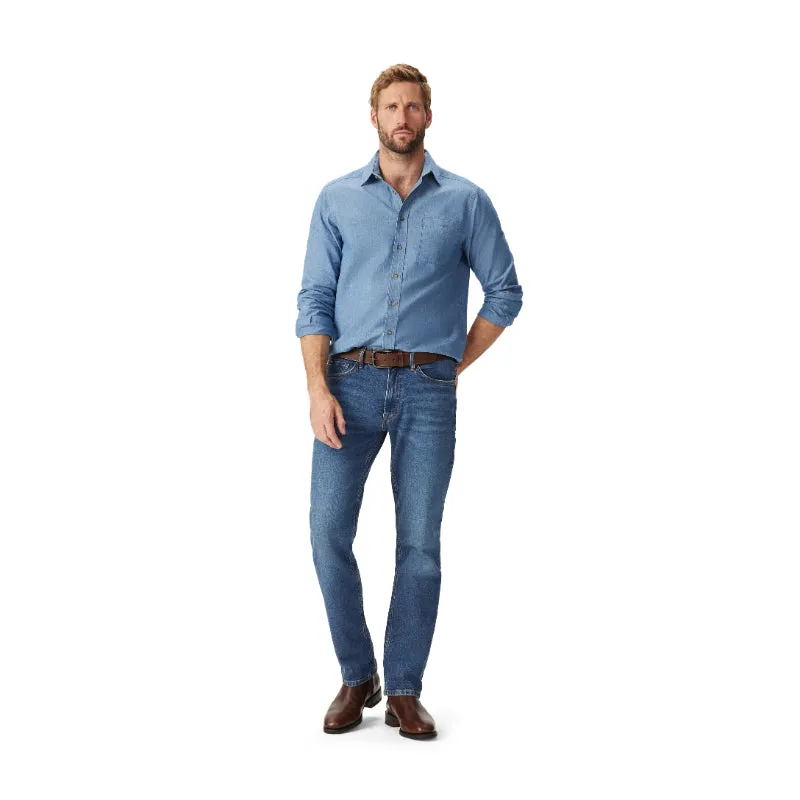 R.M.Williams Classic Mens Shirt - Indigo