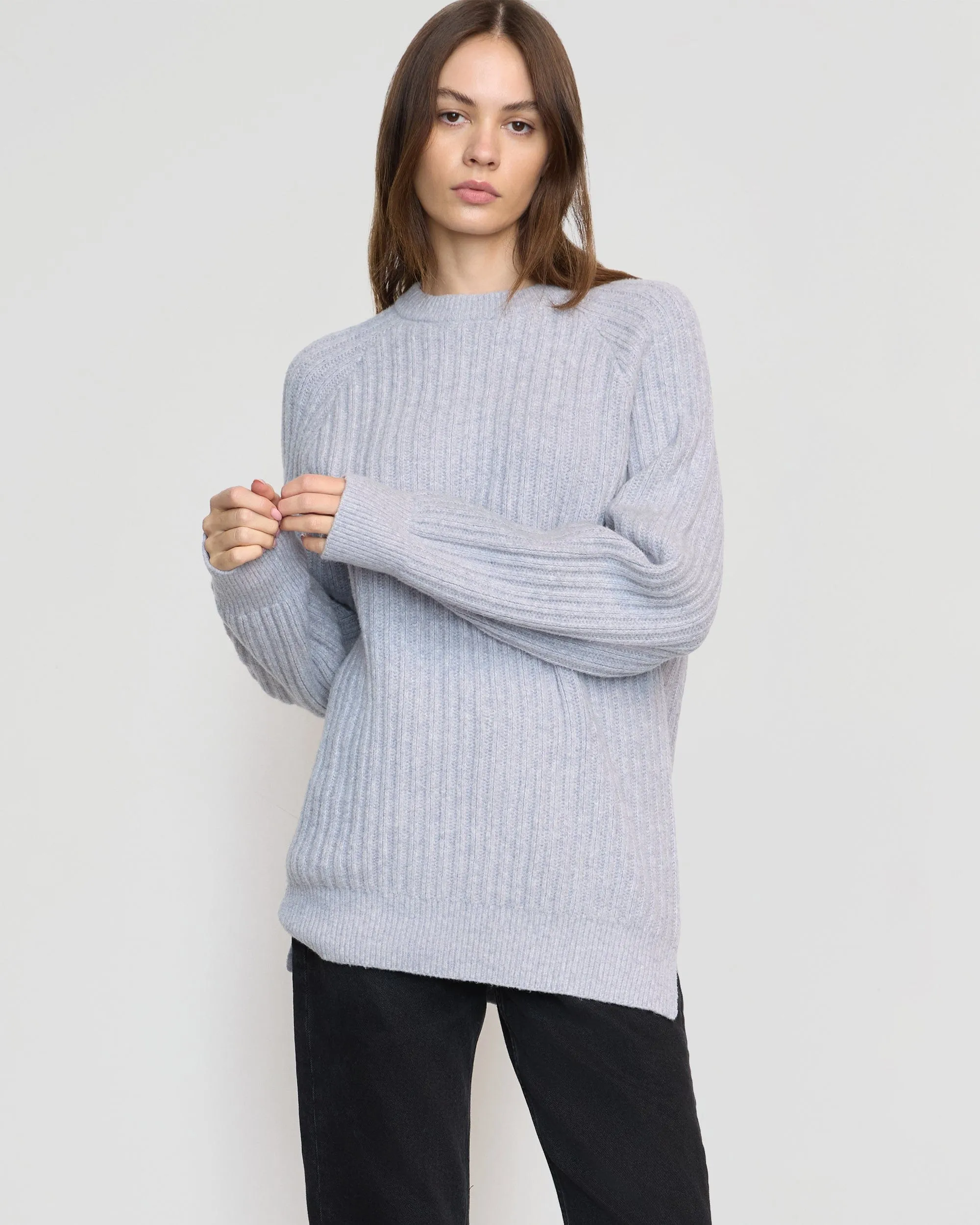Roylene Ribbed Boyfriend Sweater