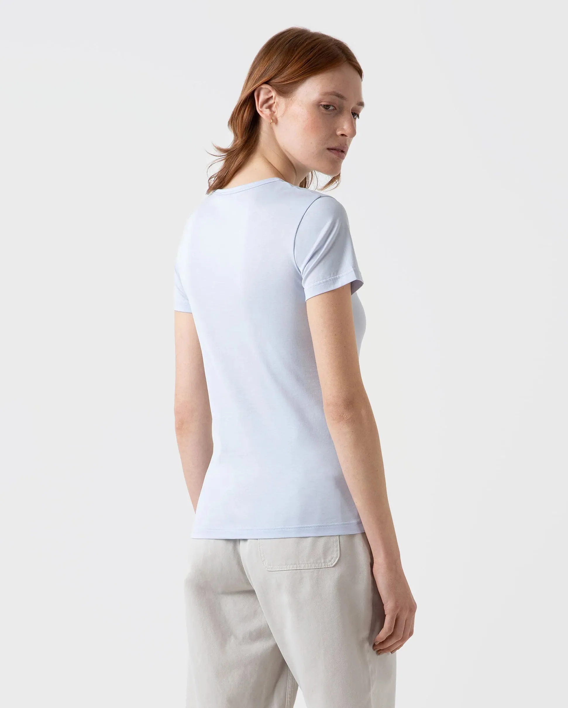 S/S CLASSIC T-SHIRT / PASTEL BLUE
