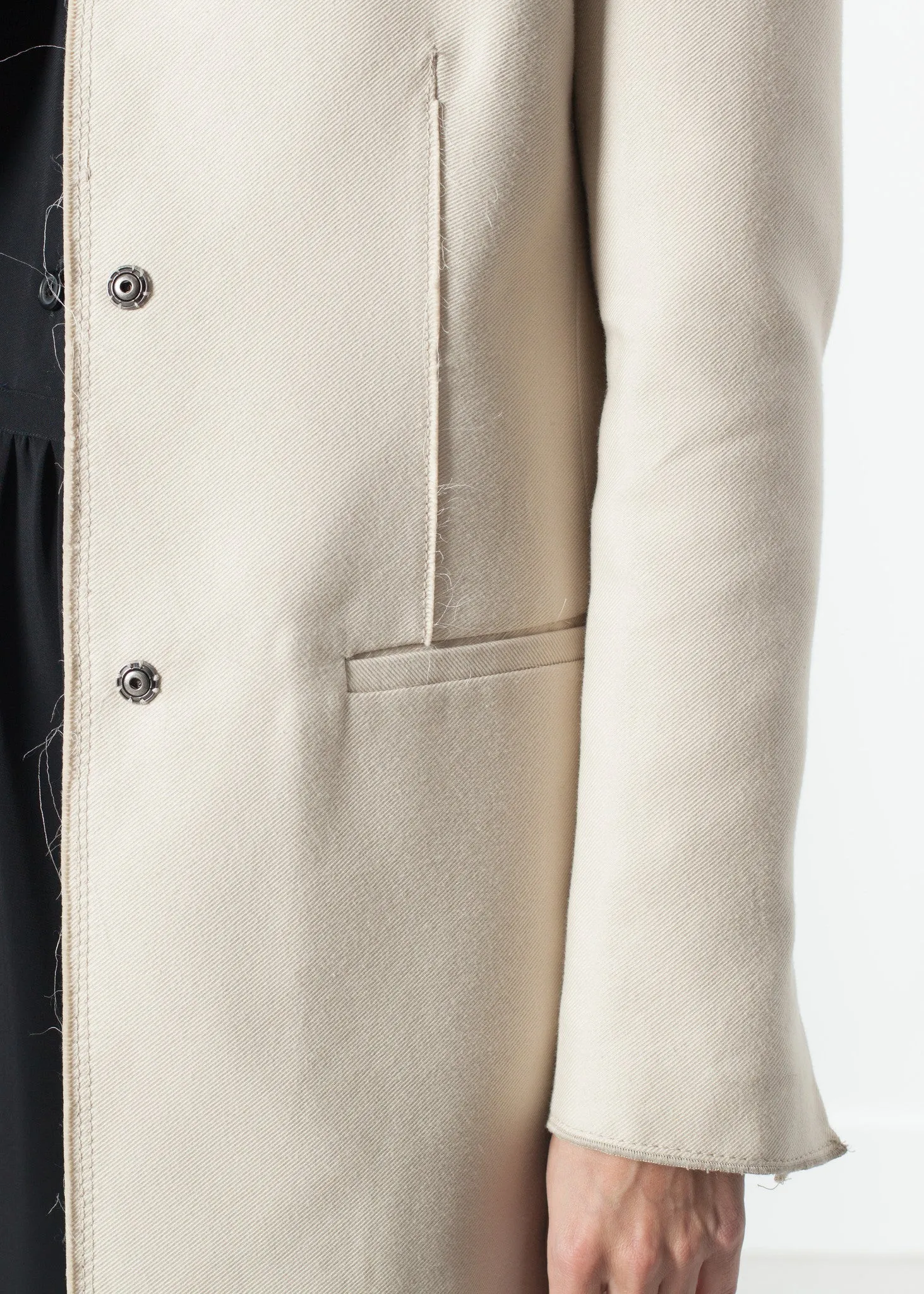Tessuto Jacket in Cream -UEB