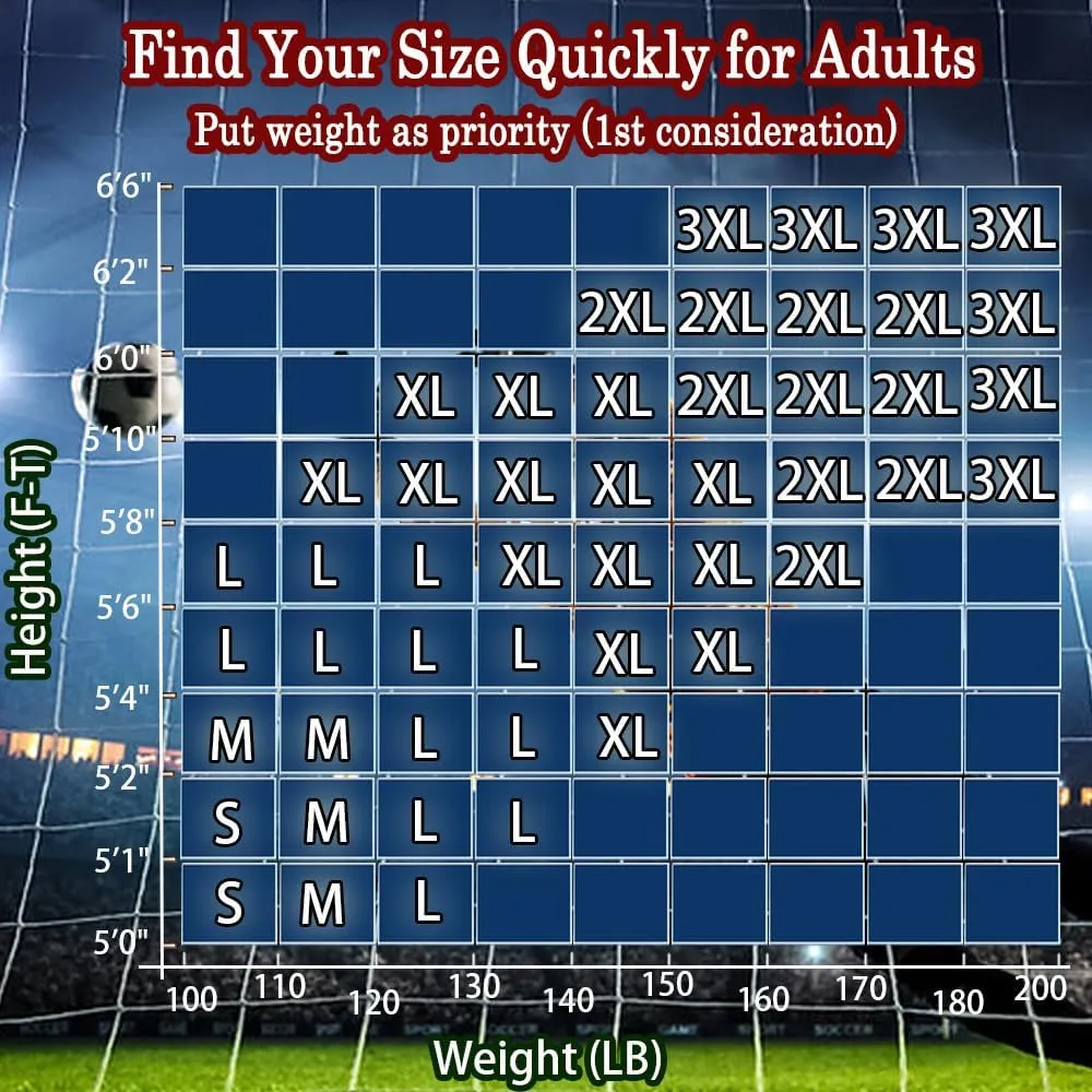 Unlimit Soccer Goalie Pants - Padded Goalkeeper Pants with Knee, Hip & Shin Pads