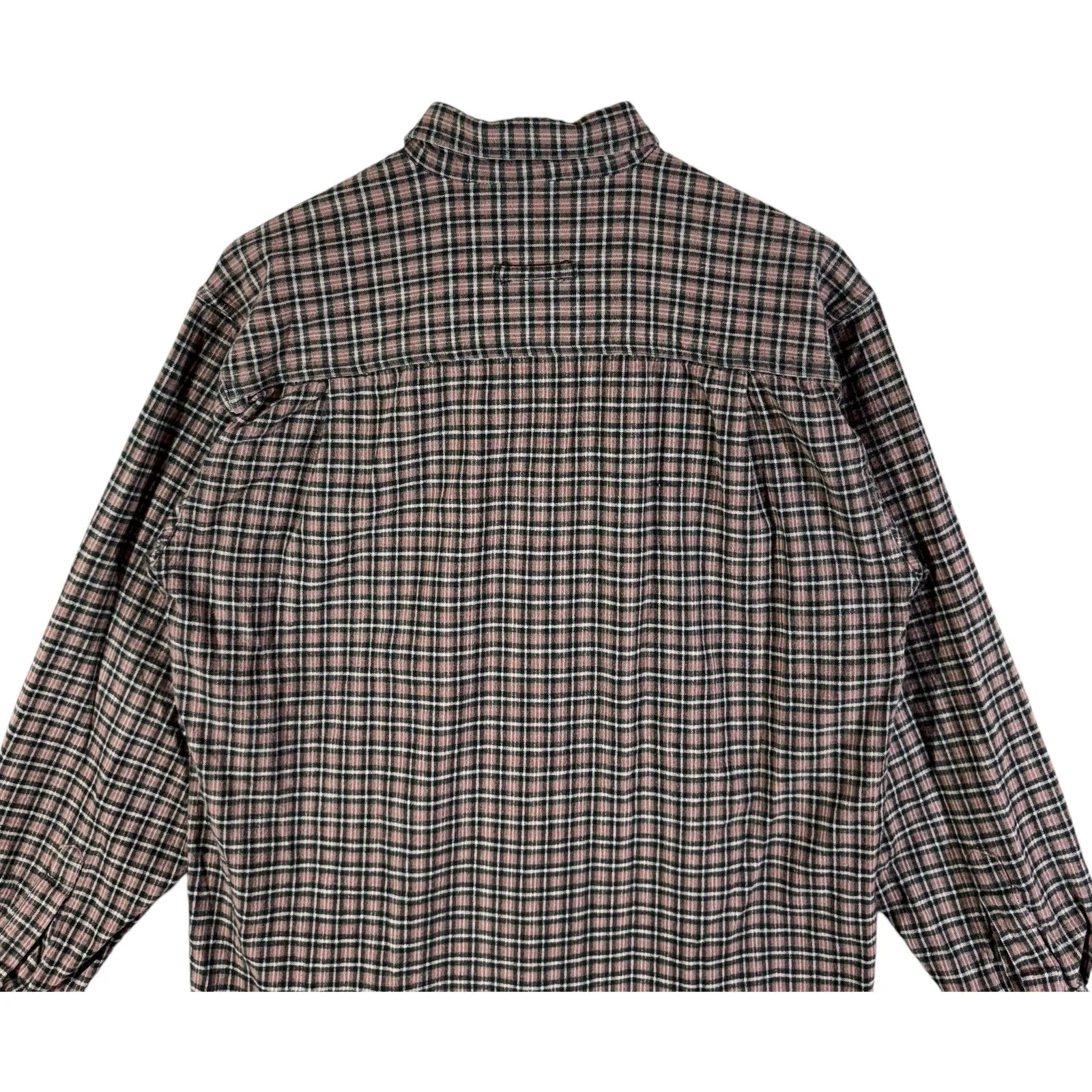 Vintage Plaid Button-Up Flannel