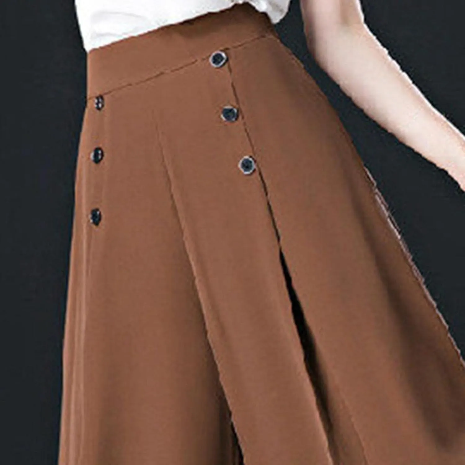 Wide Leg Pants for Women Spring Summer Work Pants Long Palazzo Pants High Waist Trousers