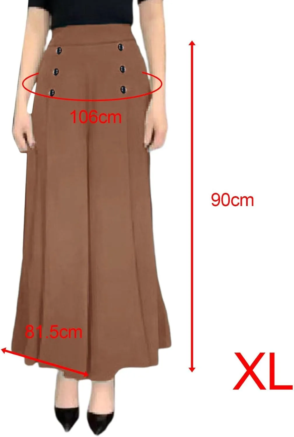 Wide Leg Pants for Women Spring Summer Work Pants Long Palazzo Pants High Waist Trousers